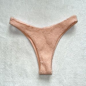 Hollister Light Peach Bikini Bottom